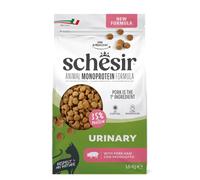 Schesir Animal Monoprotein Urinary, Croquetas para Gatos Adultos, Alimento Seco Monoproteico para el Bienestar de Las Vías Urinarias, Sabor Jamón, 1,5 kg