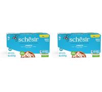 Schesir ATÚN 8 x 6 Tins x 50g (Paquete de 2)