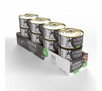 Schesir, Atún con Sepia en Gelatina, Comida Húmeda Completa para Gatos, en Lata, con Vitaminas Añadidas, 100% Natural, 12 x 85 g