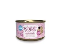 Schesir Baby, Filetes de Pollo con Hígado en Caldo, Alimento Húmedo Completo para Gatitos, Sin Cereales, con DHA y Taurina, Rico en Hidratación, 12 x 70g