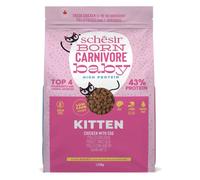 Schesir Born Carnivore Baby Kitten Pollo con Huevo para Gatitos 1,25 kg