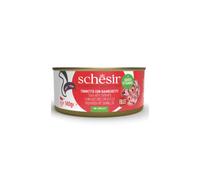 Schesir Cat Atún con Gambas en Gelatina para Gatos 140 g - 8 unidades