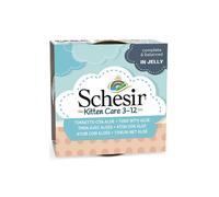 Schesir Cat Kitten Atún con Aloe en Gelatina | Húmedo (Lata) | 14 x 85 g