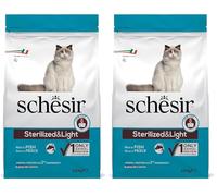 SCHESIR Comida Seca Gato - 1500 gr (Paquete de 2)