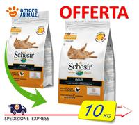 Schesir, Mantenimiento, Alto Contenido En Pollo, para Gatos Adultos - Pienso, Formato Bolsa De 10 Kg