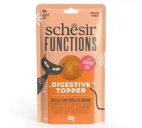 Schesir Functions Digestive Topper Calabaza con Hierba de Trigo para Gatos 40 gr