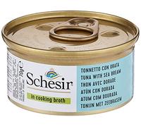 Schesir Gato 70 gr atún con Dorada en Caldo