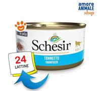 Schesir Gato Atún Comida Húmeda Lata De 85 Gr