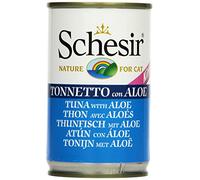 Schesir Gato Forro Kitten Atún y Aloe 140 g Lata (Pack de 8, 8 x 140 g)