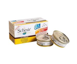 Schesir Gato Multipack 50 gr Pollo con arroz al Natural