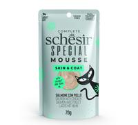 Schesir Gato Special Mousse Skin&coat - Salmon con Pollo