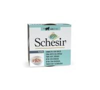 Schesir húmedo gato filetes en gelatina atún con dorada 85 gr