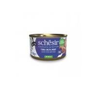 Schesir húmedo gato filetes en gelatina atún y buey 85 gr