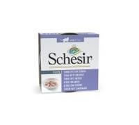 Schesir húmedo gato gelatina atún con mero 70 gr@