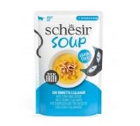 Schesir húmedo gato sopa atún y calamares 40 gr