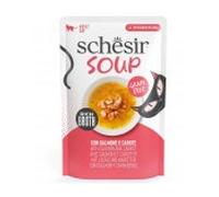 Schesir húmedo gato sopa salmón y zanahorias 40 gr