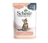 Schesir Kitten Filetes de Pollo en Gelatina Sobre para Gatitos 85 gr
