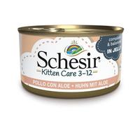 Schesir baby húmedo gato gelatina pollo con aloe 85 gr
