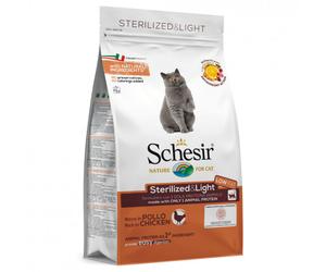 Schesir Light & Sterilized Gato adulto - Pollo - Cantidad: 1,5 kg
