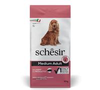Schesir Medium Adult con Jamón para Perros 2 x 12 kg