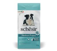 Schesir Medium Puppy Pollo para Perros Cachorros 2 x 12 kg