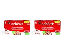 Schesir Multipack Gato 6X50 gr atún con gambas. 300 g (Paquete de 2)