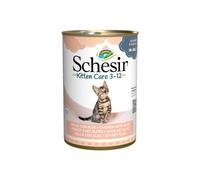 Schesir Pechuga De Pollo Cat Jelly Kitten, Alimento Húmedo para Gatitos En Gelatina, 20 Bolsas X 85 G