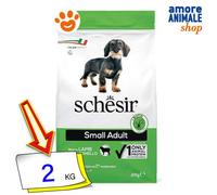 Schesir Perro Small Adult Mantenimiento Cordero Alimentos Seco 800 Gr / 2KG