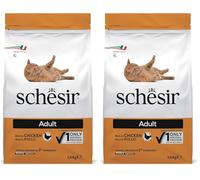 Schesir pienso Gato 1.5 kg Mantenimiento Pollo (Paquete de 2)