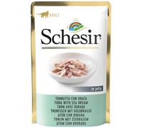 Schesir Pouch Gato De Atún Con Dorada En Gelatina 85 Gr 12 X 85Gr