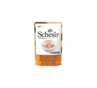 Schesir Pouch Gato De Atún Con Pollo Y Gambas En Gelatina 1 Lata - 85 Gr