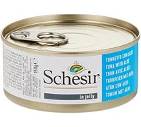 Schesir Puppy - Alimento para Perros, atún con Aloe, 150 g, 1 Lata