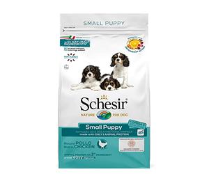 Schesir, Small Puppy, Alimento Seco para Cachorros De Perro, Completo Y Equilibrado, Rico En Pollo, con Vitaminas Añadidas, Cruelty-Free, 2 Kg