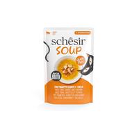 Schesir Comida Húmeda Gato Soup Atún Zanahoria Y Calabaza Pack 12 X 40 Gr