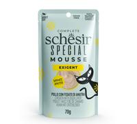Schesir Special Mousse Exigent - Pollo con Hígado de Pato