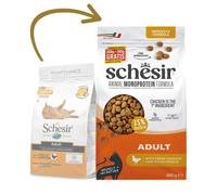 Schesir Sterilized - Pienso para gato esterilizado - Pollo - Cantidad: 400 g