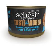 Schesir Taste The World Adult Cordero con Cuscús en Caldo Lata para Perros 8 x 150 gr