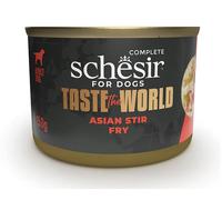 Schesir Taste The World Adult Pollo con Salteado Asiático en Caldo Lata para Perros 150 gr