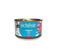 Schesir Adult Filetes de Atún en Caldo Lata para Gatos 12 x 85 gr
