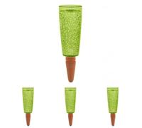 SCHEURICH Copa, depósito de Agua de plástico, Color Verde Copa M, 9 cm de Ancho, 6,5 cm de Profundidad, 18 cm de Alto, 0,2 l Vol. (Paquete de 4)