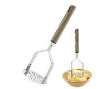 Schiacciapatate A Mano - Utensile Da Cucina In Acciaio Inossidabile, Schiacciapatate Resistente Con Impugnatura Antiscivolo | Utensile Manuale Per Schiacciare Patate Lesse Con Facilità, Strumento Ergo