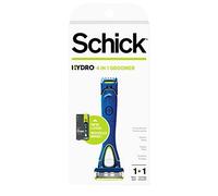 Schick Hydro 5 Rasoio elettrico e 5 Lametta per gli uomini con nasello regolabile per barba Taglio