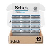 Schick Hydro Sense Hydrate - Recambios para cuchilla de afeitar con protectores de piel, incluye 8 recambios de cuchillas de afeitar