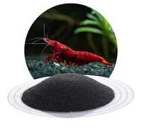 Schicker Mineral Arena Negra para Acuario 25 kg, Grava Fina 0,4-0,8 mm de Cuarzo con Resina Epoxi, Sustrato Inerte Que No Altera pH, Granos Redondeados, Apta Agua Dulce y Salada, Color Estable