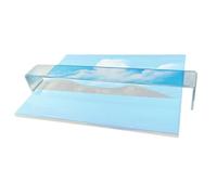 -Schiefe Brücke, Anlehnende Handauflagebrücken Für malerei, Transparenter Armständer Aus Acryl, Höhenverstellbar Für Wohnzimmer, Büro Oder Galerie, Stilvolles