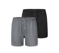Schiesser 2 Pack Boxershorts Baumwolle Jersey Weich - Jerseyboxer Bóxer Hombre (Pack de 2)