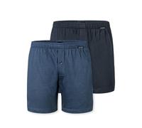 Schiesser 2 Pack Boxershorts Baumwolle Jersey Weich - Jerseyboxer Bóxer Hombre (Pack de 2)