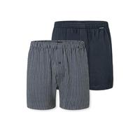 Schiesser 2 Pack Boxershorts Baumwolle Jersey Weich Multipack-Jerseyboxer Bóxer, Ordenar 2_182427, 6 Hombres