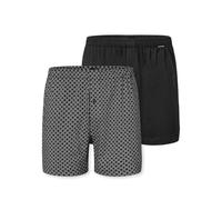 Schiesser 2 Pack Boxershorts Baumwolle Jersey Weich Multipack-Jerseyboxer Bóxer, Surtido 5_182427, 7 Hombres