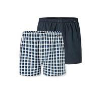 Schiesser 2 Pack Boxershorts Baumwolle Web Multipack-Webboxer Bóxer, Surtido 3_182428, 9 Hombres